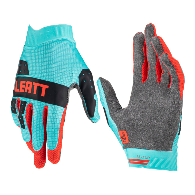 Load image into Gallery viewer, Leatt 2023 Junior 1.5 GripR Glove - Fuel