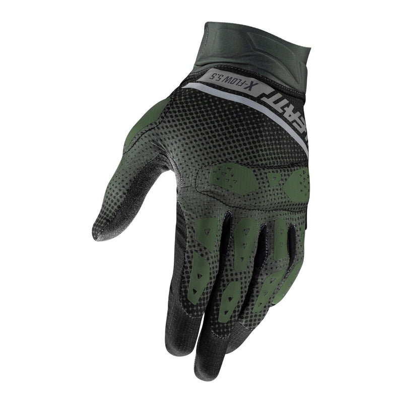 Load image into Gallery viewer, Leatt 5.5 ADV X-Flow Glove (Short) - Forest (S)