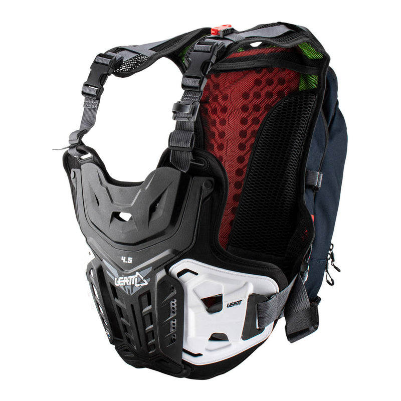 Load image into Gallery viewer, Leatt 4.5 Hydra Chest Protector - Black / Red
