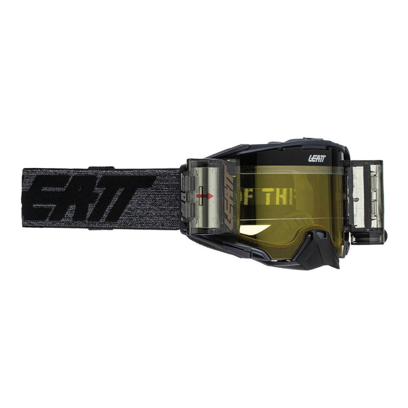 Load image into Gallery viewer, Leatt 6.5 Velocity Goggle Roll-Off - Graphene / Yellow 70%
