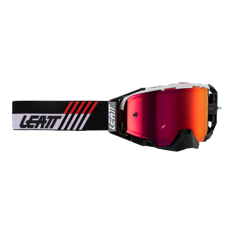 Load image into Gallery viewer, Leatt 6.5 Velocity Goggle Iriz - White / Red 28%