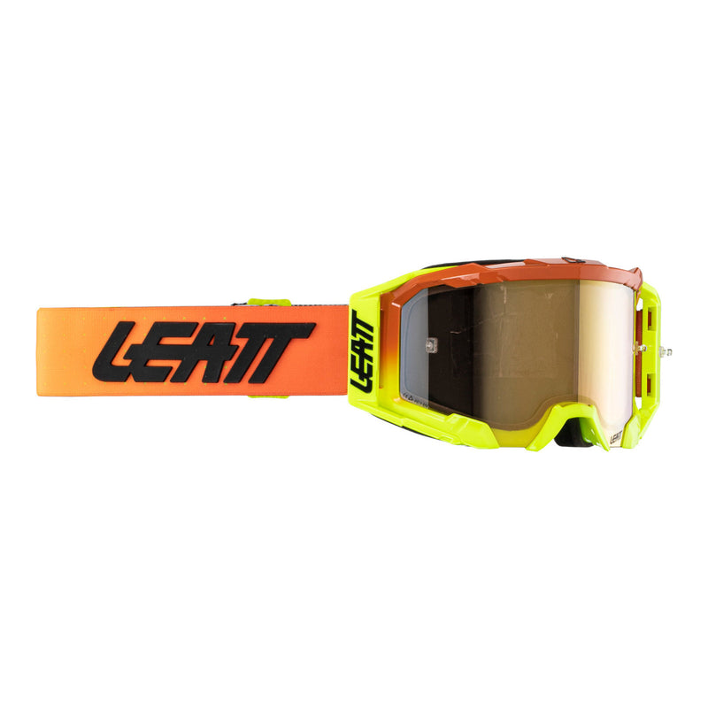 Load image into Gallery viewer, Leatt 5.5 Velocity Goggle Iriz - Citrus / Bronze UC 68%