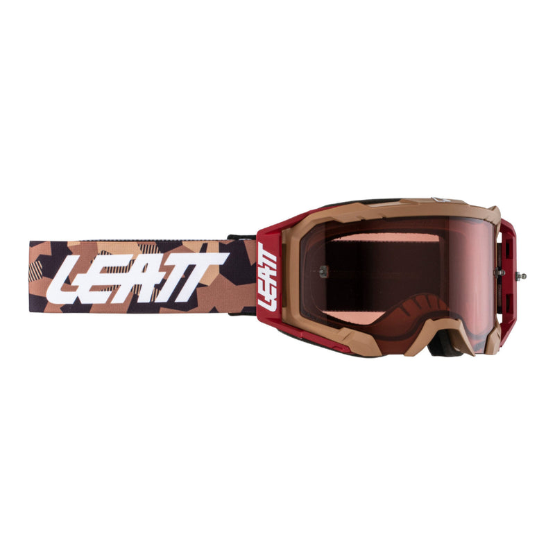Load image into Gallery viewer, Leatt 5.5 Velocity Goggle - Rubystone / Rose UC 32%