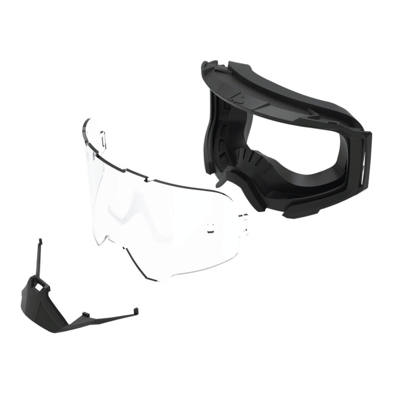 Load image into Gallery viewer, Leatt 4.5 Velocity Desert Goggle - Stealth / Smoke 28%