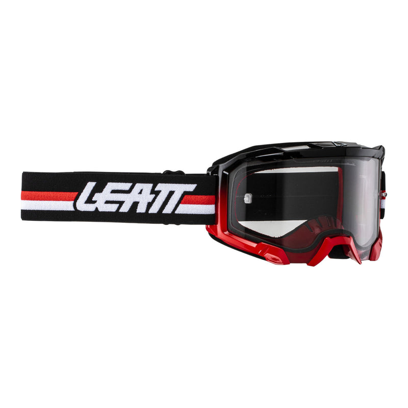 Load image into Gallery viewer, Leatt 4.5 Velocity Goggle - Red / Light Grey 58%