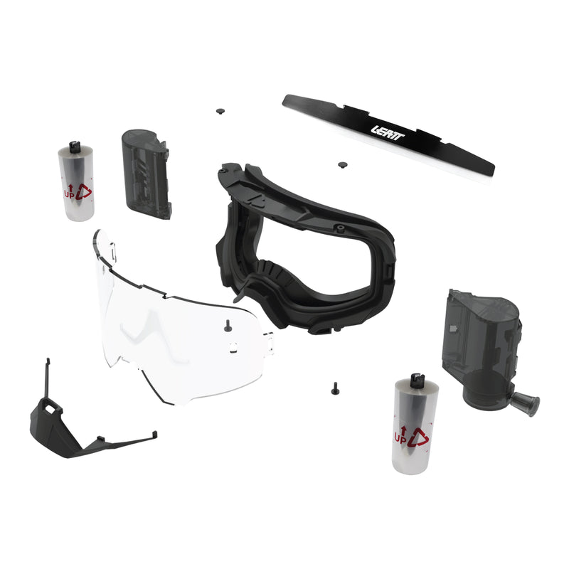 Load image into Gallery viewer, Leatt 6.5 Velocity Goggle Roll-off - Green / Clear 83%