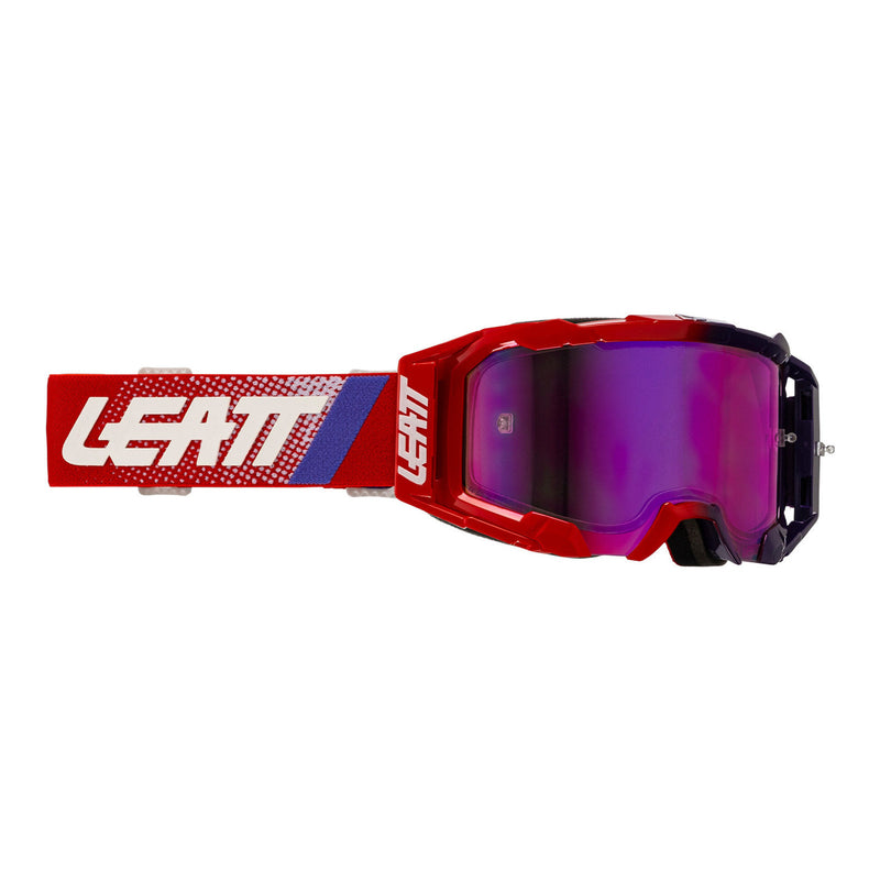 Load image into Gallery viewer, Leatt 5.5 Velocity Goggle Iriz - Sunburn Purple 78%