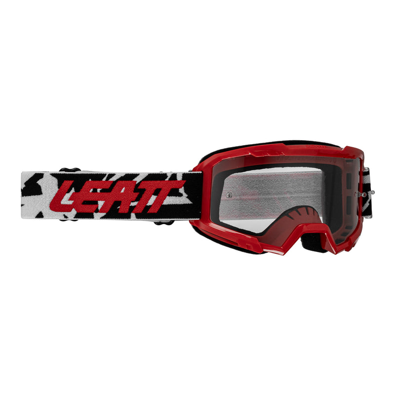 Load image into Gallery viewer, Leatt 2.5 Vizion Goggles (Small) - Red / Clear 90%
