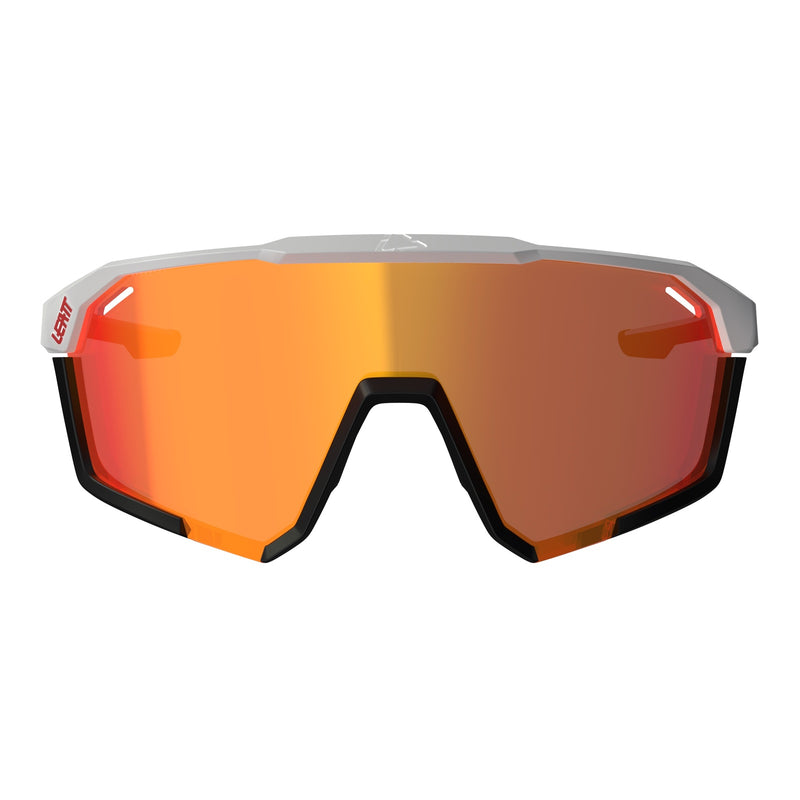 Load image into Gallery viewer, Leatt SpeedViz Pro Sunglasses - Black / White Iriz Cryztal Red 13 VLT