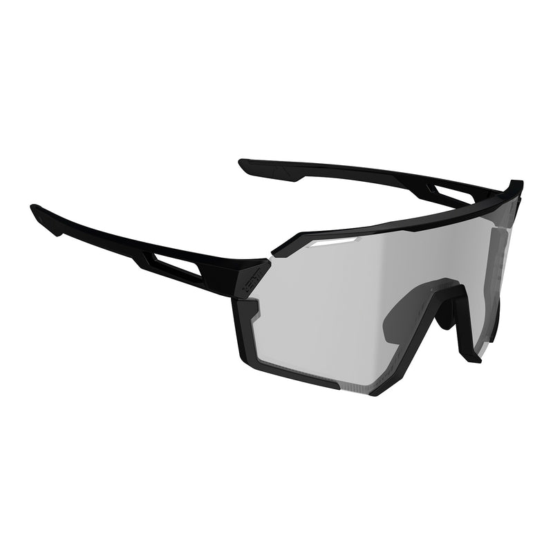 Load image into Gallery viewer, Leatt RideViz Pro Sunglasses - Black Iriz Silver 17 VLT