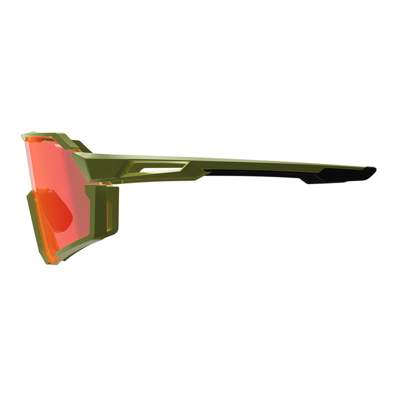 Load image into Gallery viewer, Leatt RideViz Pro Sunglasses - Neon Yellow Iriz Cryztal Red 13 VLT