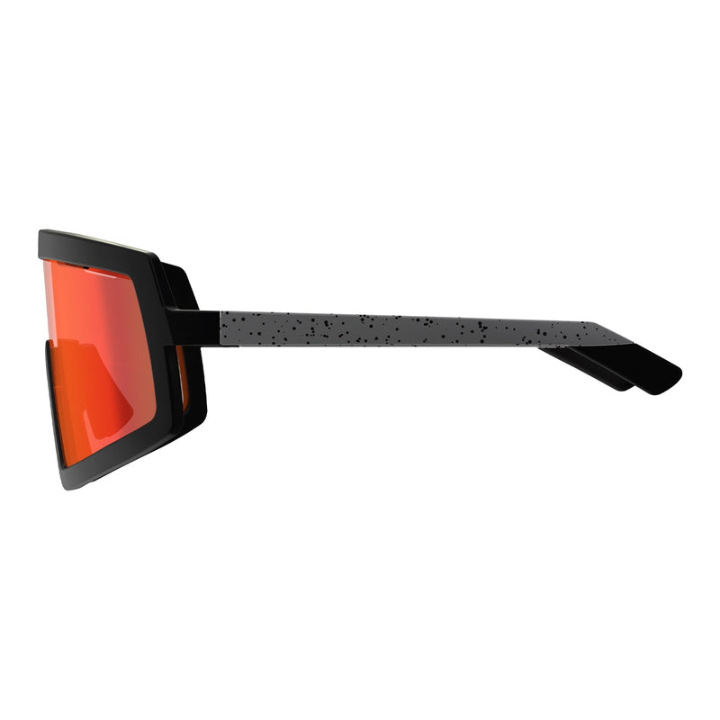 Load image into Gallery viewer, Leatt MadViz One Sunglasses - Black / White Iriz Red 15 VLT