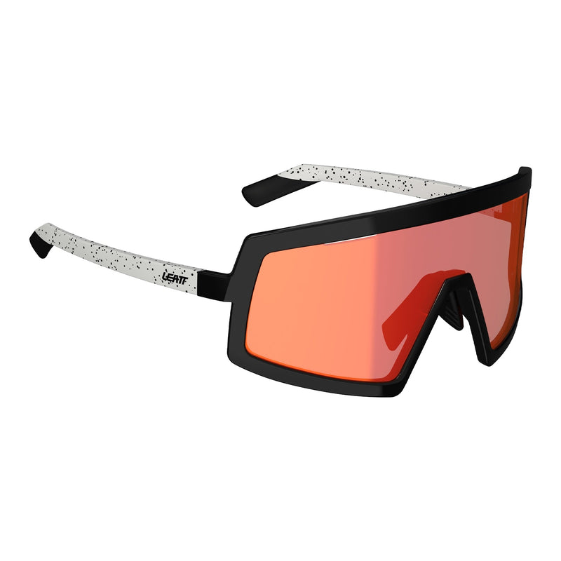 Load image into Gallery viewer, Leatt MadViz One Sunglasses - Black / White Iriz Red 15 VLT