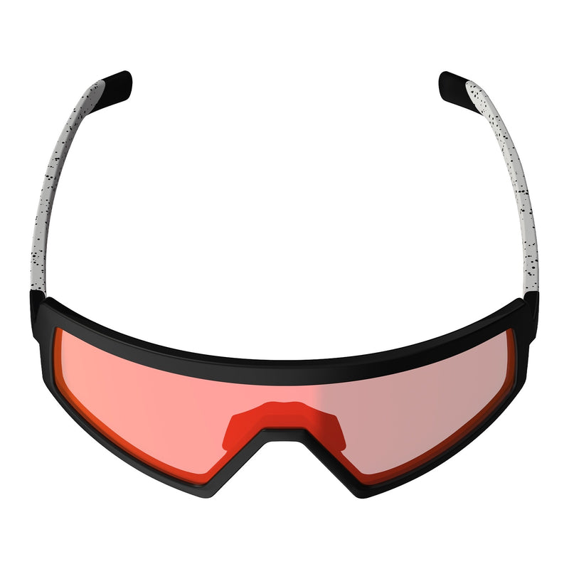 Load image into Gallery viewer, Leatt MadViz One Sunglasses - Black / White Iriz Red 15 VLT