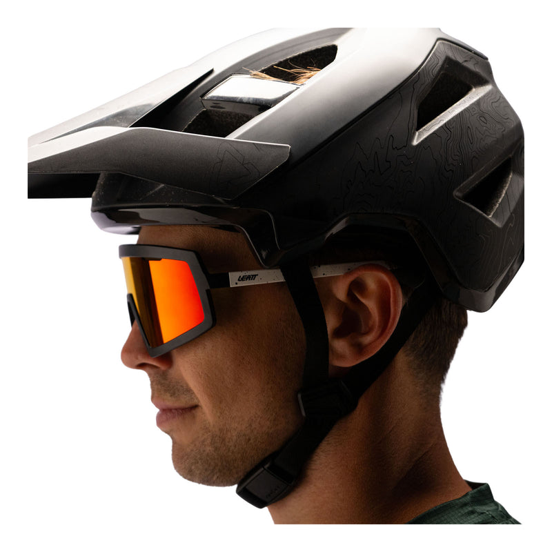 Load image into Gallery viewer, Leatt MadViz One Sunglasses - Black / White Iriz Red 15 VLT