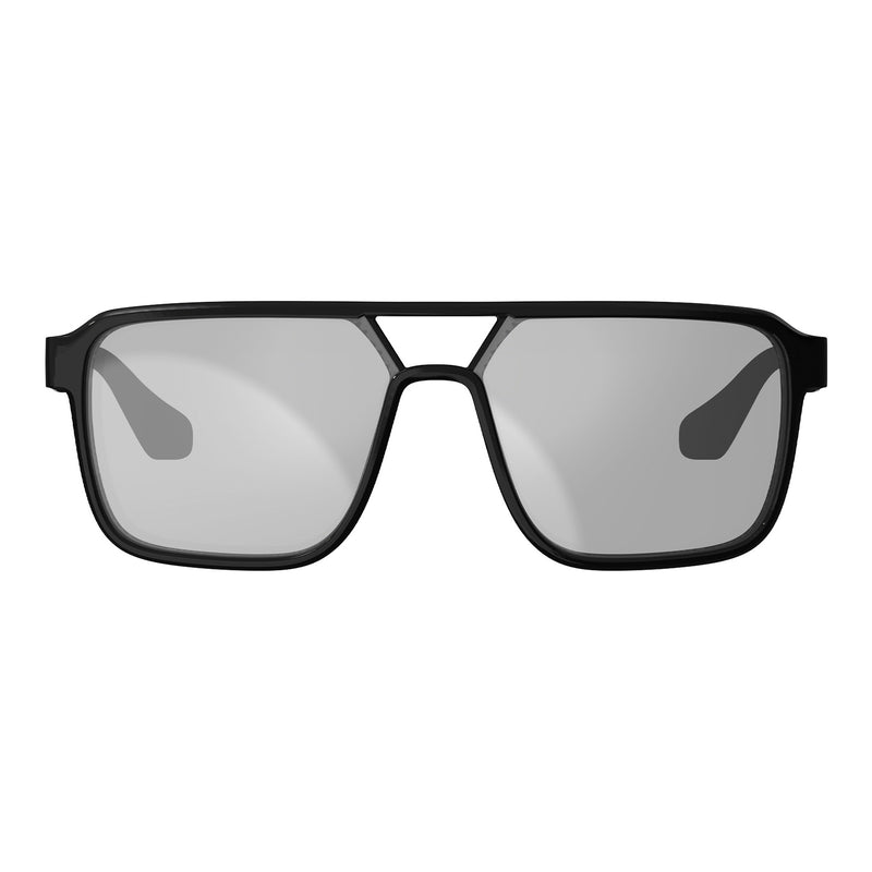 Load image into Gallery viewer, Leatt TheViz Pyrenees Sunglasses - Black Polarized Silver 17 VLT