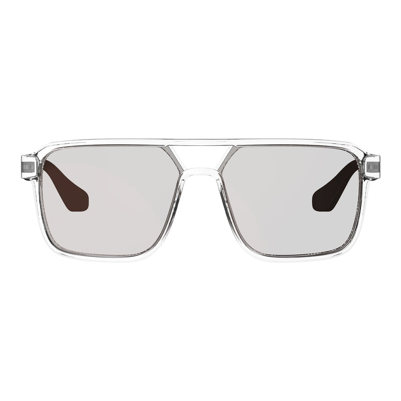Load image into Gallery viewer, Leatt TheViz Sunglasses Pyrenees - Clear/Silver Polarized Silver 20 VLT