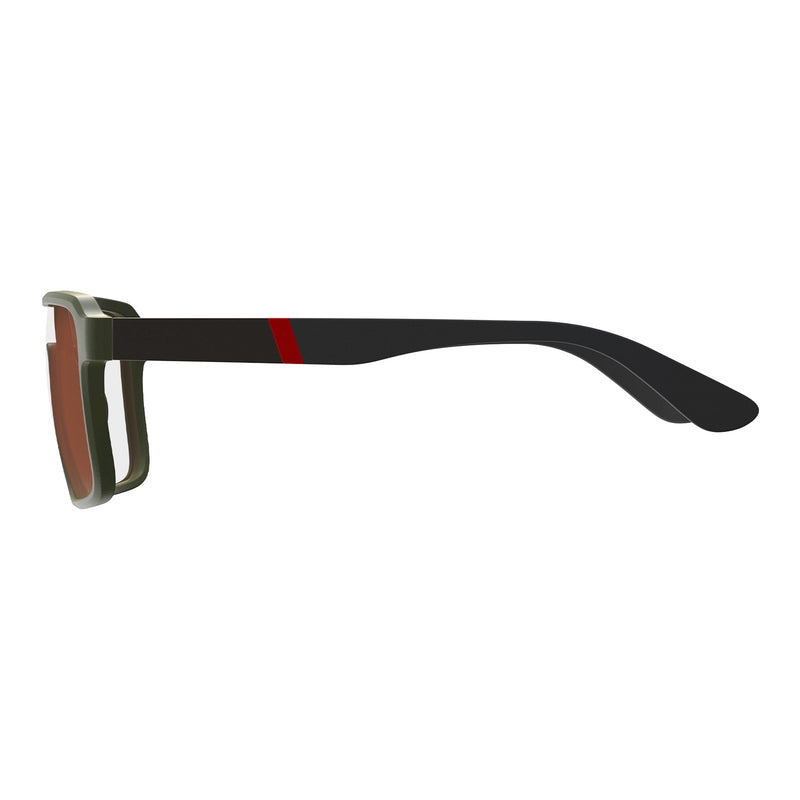 Load image into Gallery viewer, Leatt TheViz Pyrenees Sunglasses - Satin Green Polarized Silver 20 VLT