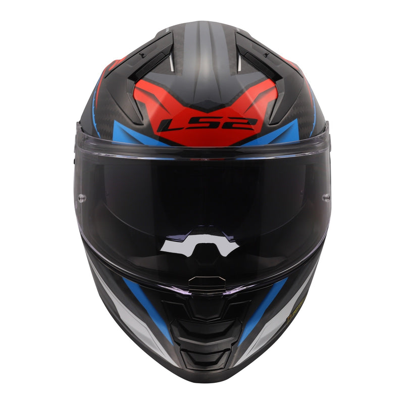 Load image into Gallery viewer, LS2 FF811 Vector II Savage Helmets - White / Blue / Red