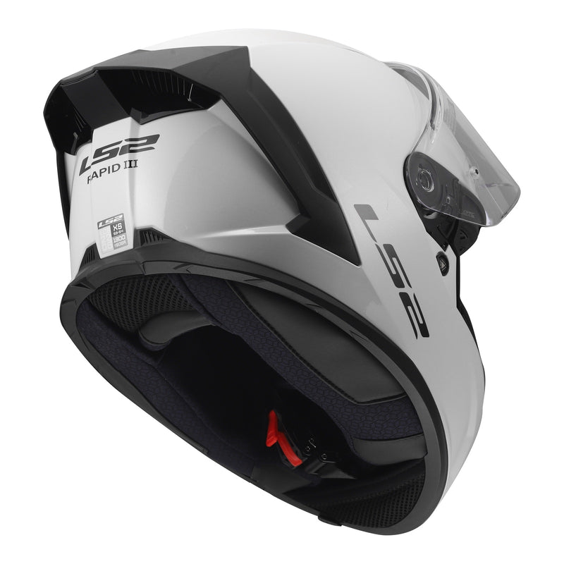 Load image into Gallery viewer, LS2 FF820 Rapid III Solid Helmet - Gloss White