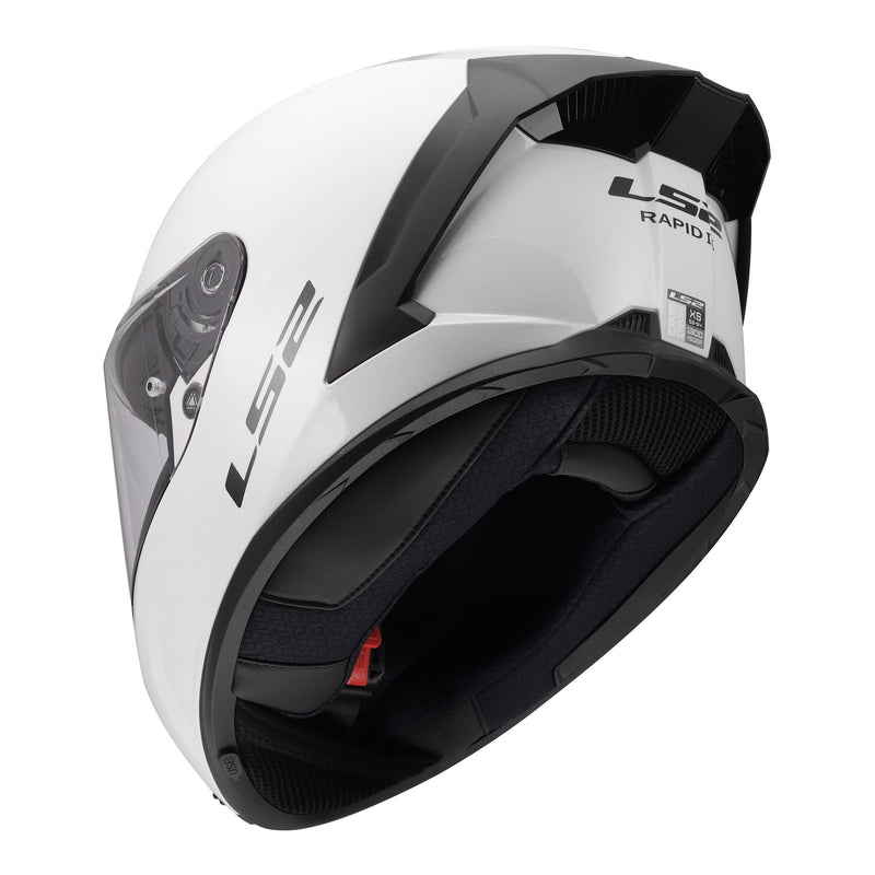 Load image into Gallery viewer, LS2 FF820 Rapid III Solid Helmet - Gloss White