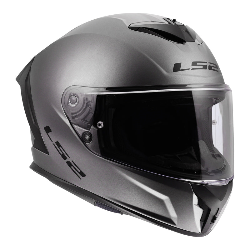 Load image into Gallery viewer, LS2 FF820 Rapid III Solid Helmet - Matte Titanium