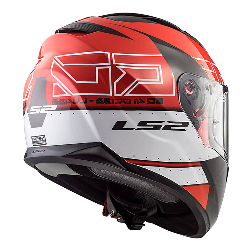 Load image into Gallery viewer, LS2 FF320 Stream Evo Kub Helmet - Black / Red