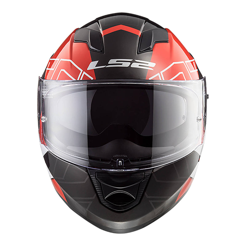 Load image into Gallery viewer, LS2 FF320 Stream Evo Kub Helmet - Black / Red