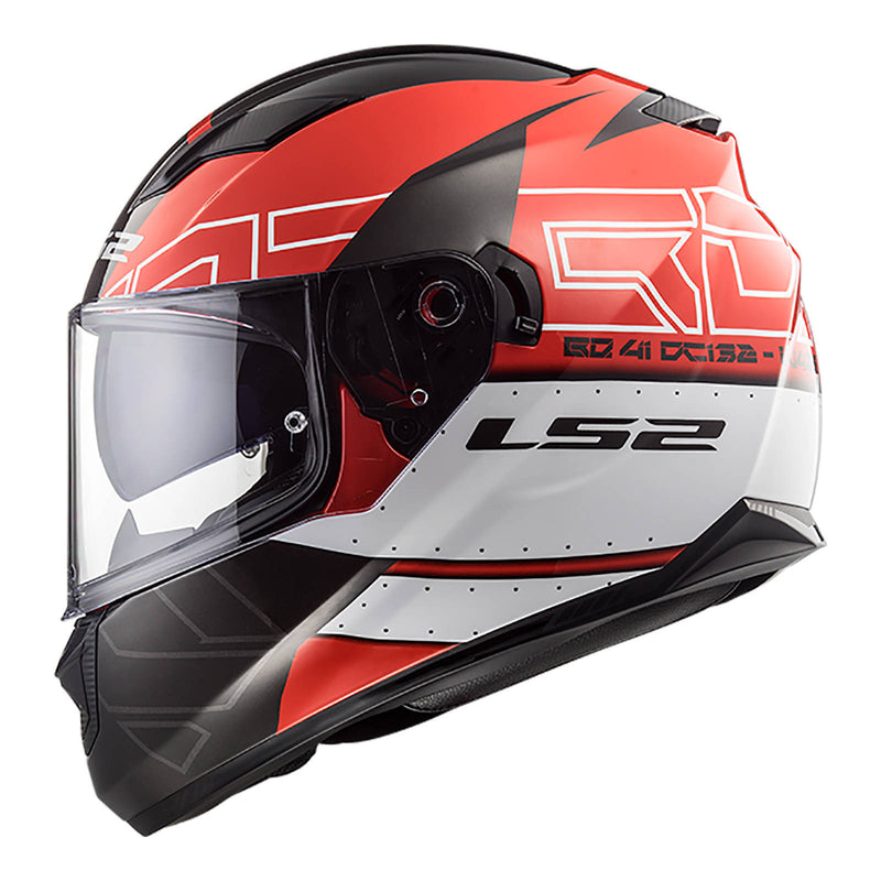 Load image into Gallery viewer, LS2 FF320 Stream Evo Kub Helmet - Black / Red