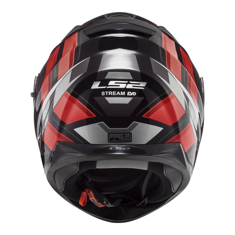 Load image into Gallery viewer, LS2 FF320 Stream Evo Loop Helmet - Black / Red