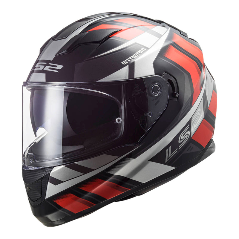 Load image into Gallery viewer, LS2 FF320 Stream Evo Loop Helmet - Black / Red