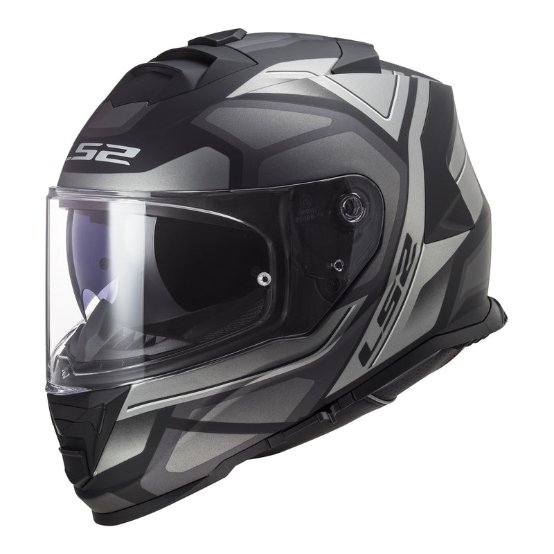 Load image into Gallery viewer, LS2 FF800 Storm II Faster Helmets - Matte Titanium 06