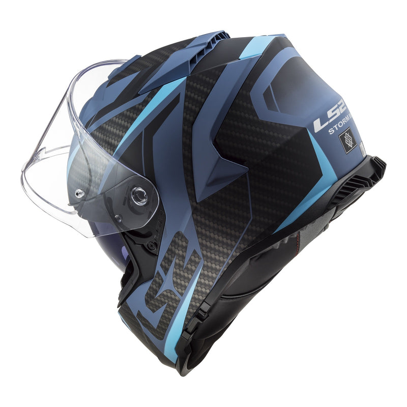 Load image into Gallery viewer, LS2 FF800 Storm II Racer Helmets - Matte Blue 06