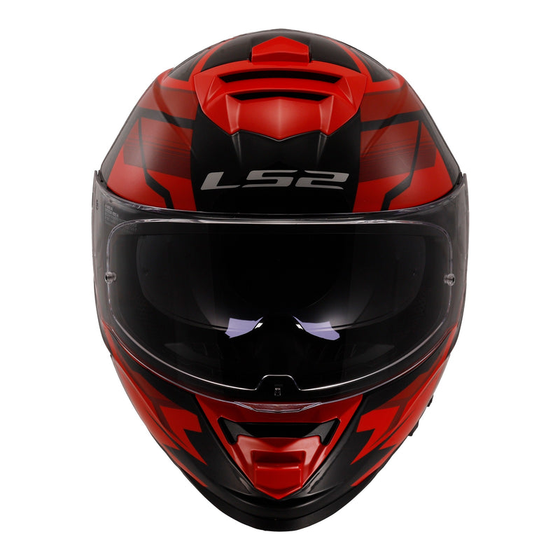 Load image into Gallery viewer, LS2 FF800 Storm II Tracker Helmets - Black / Red 06