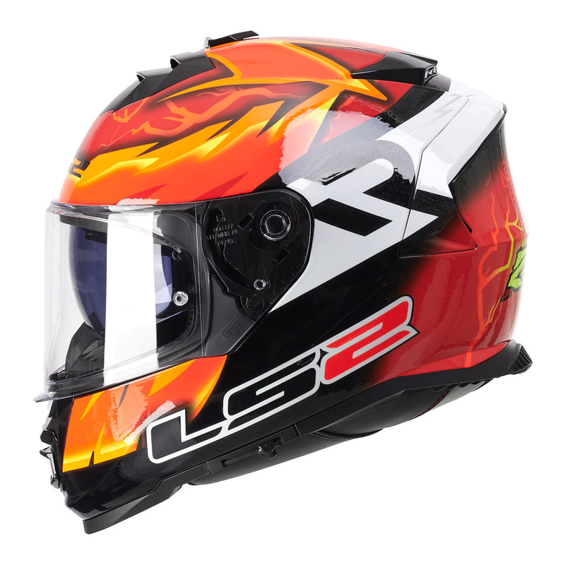 Load image into Gallery viewer, LS2 FF800 Storm Helmets - Rinaldi Replica Orange