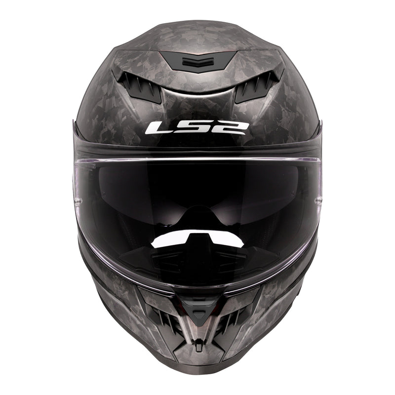 Load image into Gallery viewer, LS2 FF807 Dragon Forged Helmet - Gloss Carbon 06