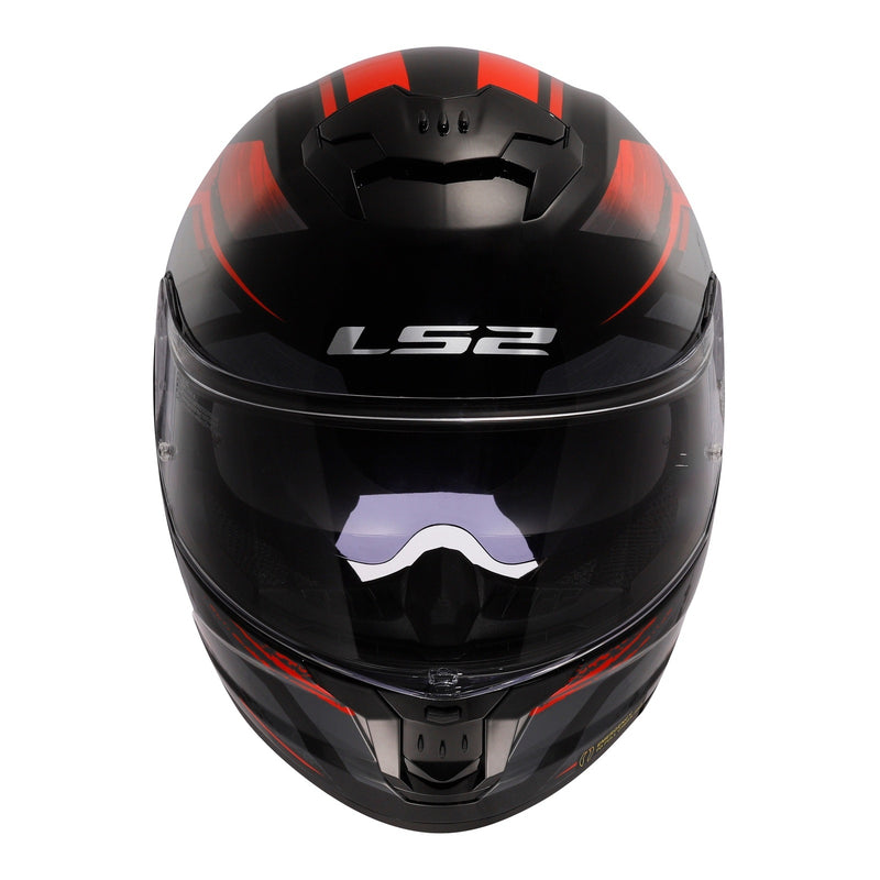 Load image into Gallery viewer, LS2 FF808 Stream II Fury - Black / Red 06