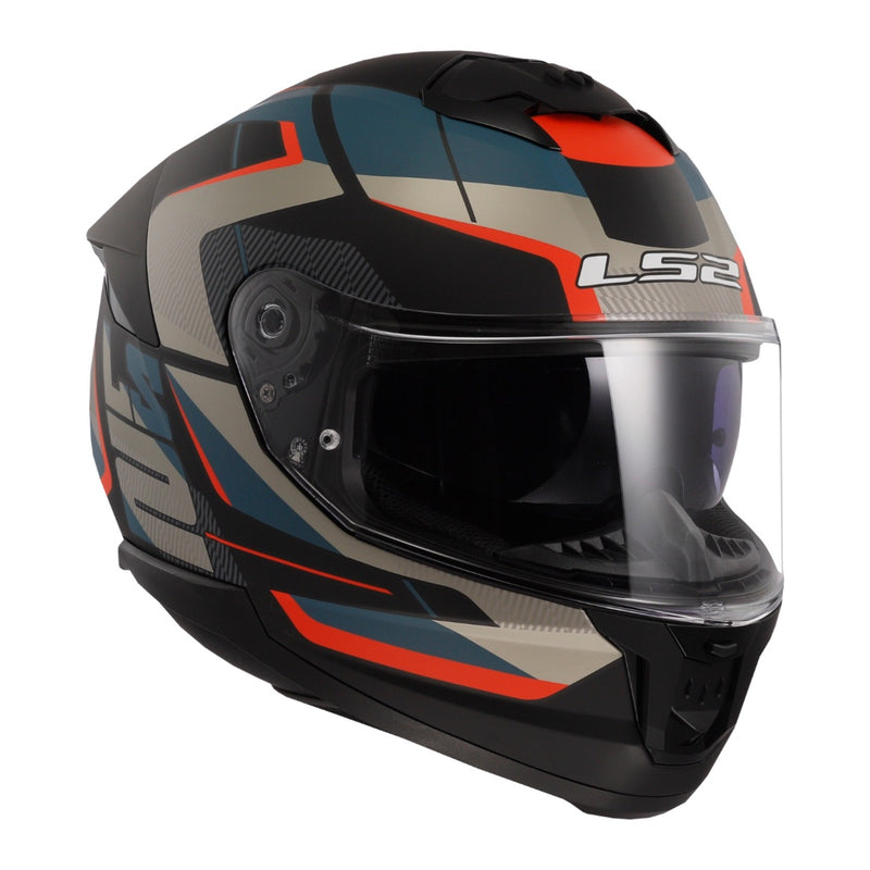 Load image into Gallery viewer, LS2 FF808 Stream II Road - Matte Black / Blue