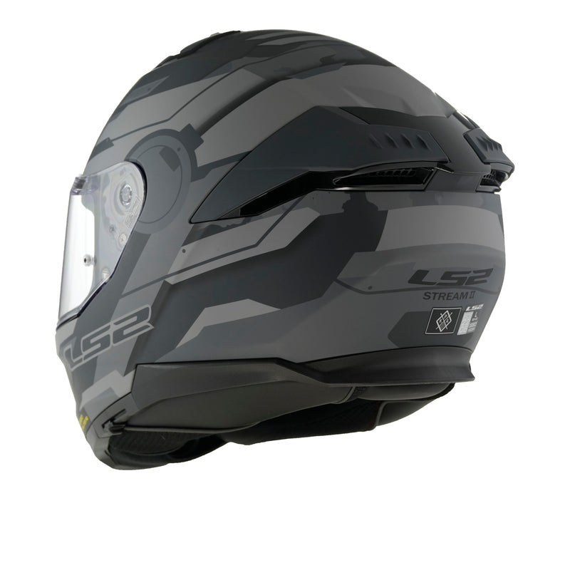 Load image into Gallery viewer, LS2 FF808 Stream II Shadow - Matte Titanium / Grey