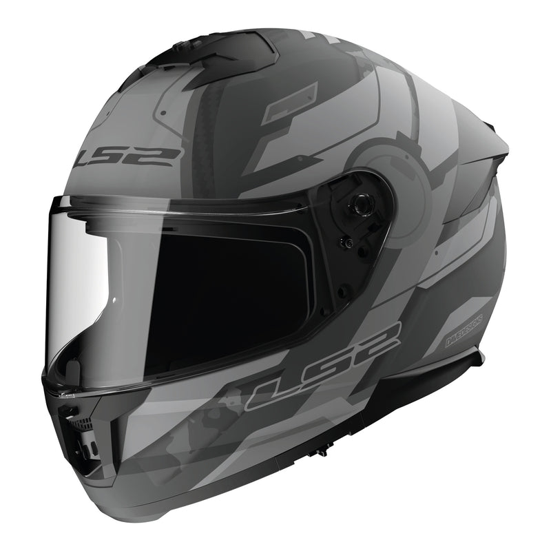 Load image into Gallery viewer, LS2 FF808 Stream II Shadow - Matte Titanium / Grey