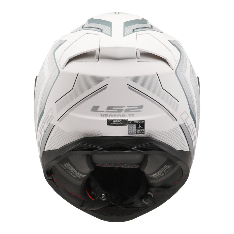 Load image into Gallery viewer, LS2 FF811 Vector II Alizer - Matte White / Silver 06