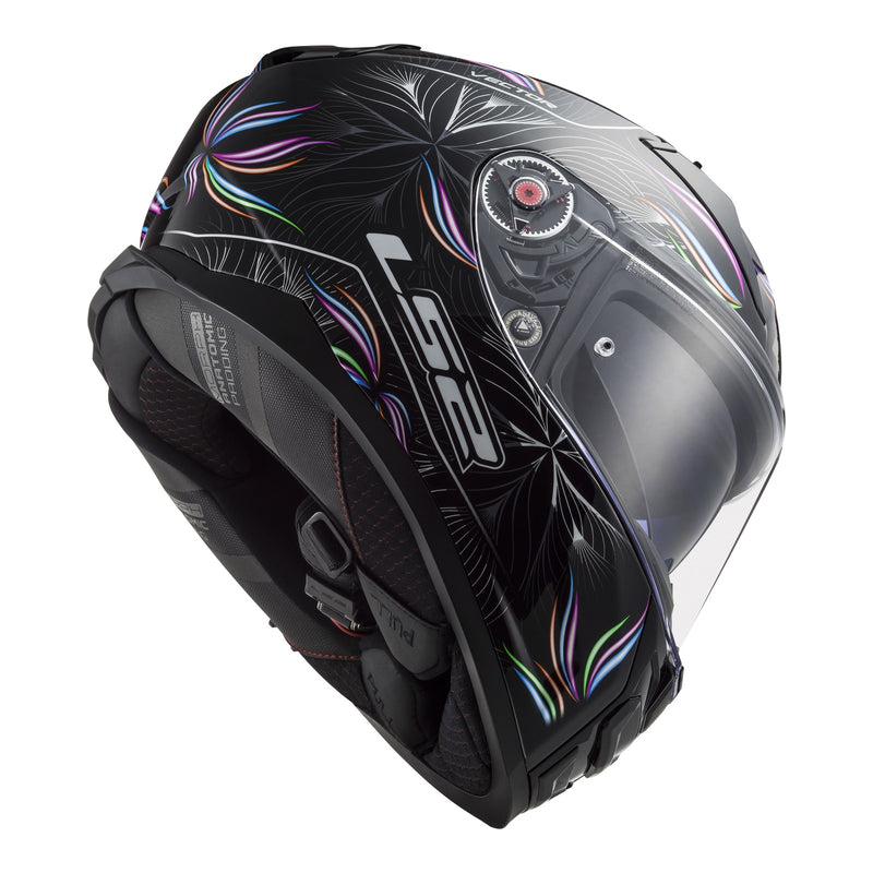 Load image into Gallery viewer, LS2 FF811 Vector II Tropical Helmet - Black / White