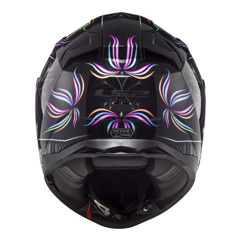 Load image into Gallery viewer, LS2 FF811 Vector II Tropical Helmet - Black / White