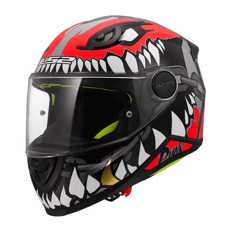 Load image into Gallery viewer, LS2 FF812 Kid Helmet Punk - Grey / Red