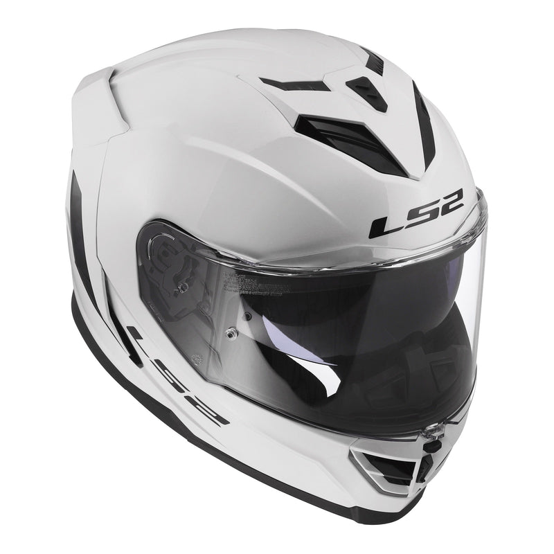 Load image into Gallery viewer, LS2 FF818 Storm III Helmet - Gloss White