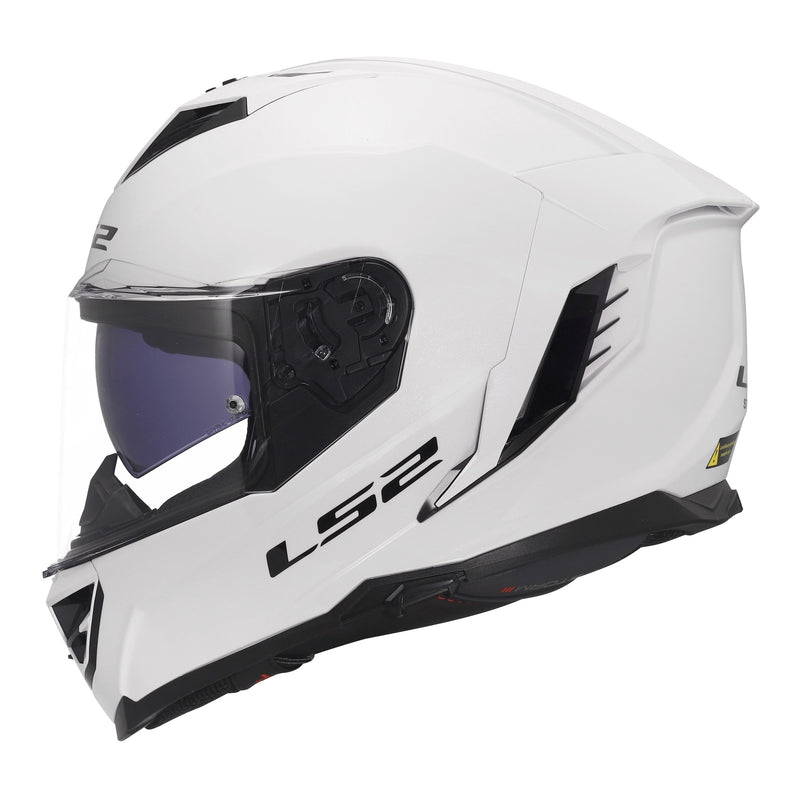 Load image into Gallery viewer, LS2 FF818 Storm III Helmet - Gloss White