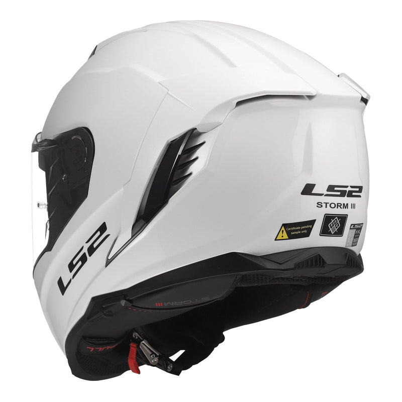Load image into Gallery viewer, LS2 FF818 Storm III Helmet - Gloss White