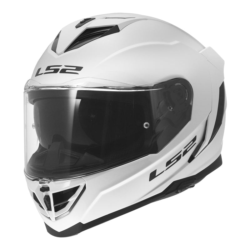Load image into Gallery viewer, LS2 FF818 Storm III Helmet - Gloss White