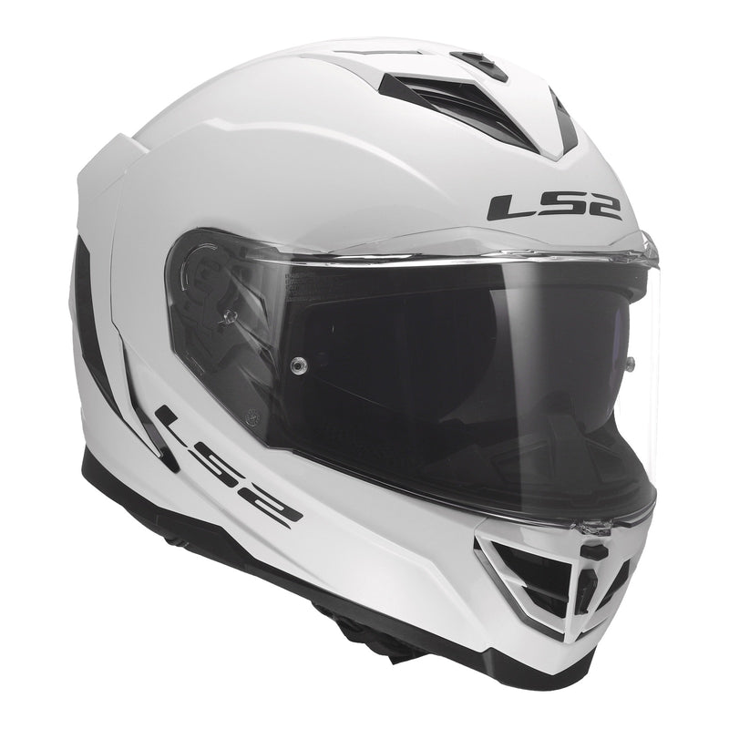 Load image into Gallery viewer, LS2 FF818 Storm III Helmet - Gloss White