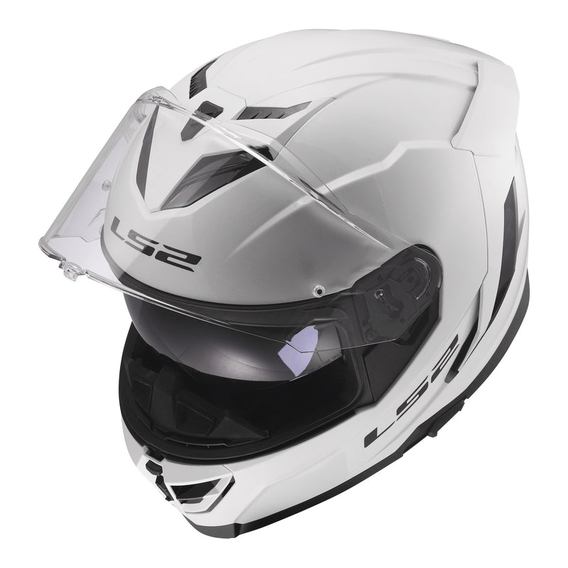 Load image into Gallery viewer, LS2 FF818 Storm III Helmet - Gloss White